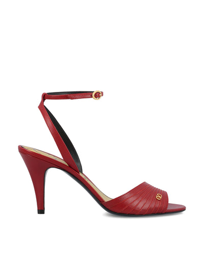 Sandalo Ladycrush in capretto. 6W2S0LD0DDT WQ1 VALENTINO GARAVANI