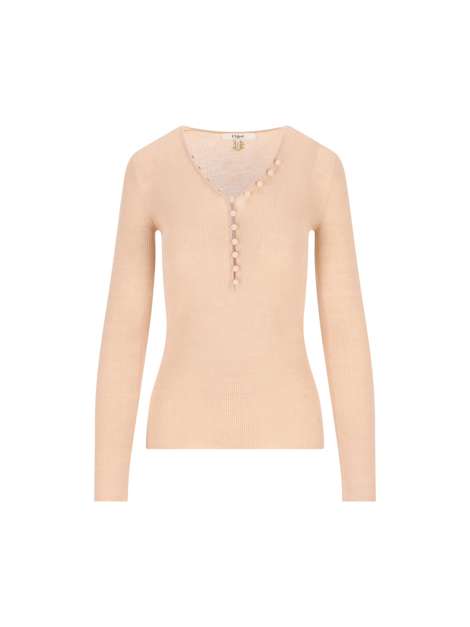 Maglia realizzata in lana merino. CH25WMP05530 6I6 CHLOE' 