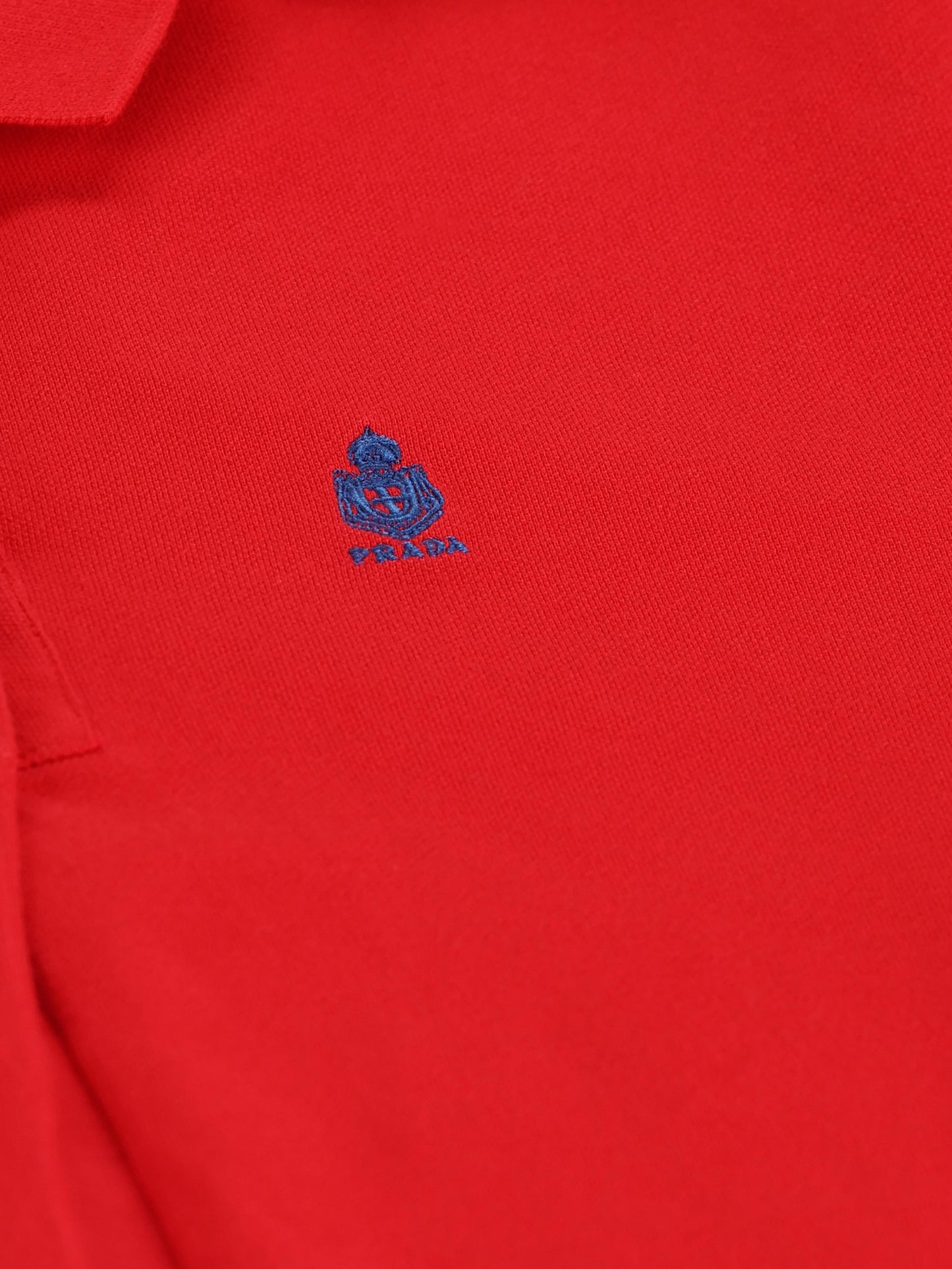 Polo in cotone. 39669R 19OVF0011 PRADA 