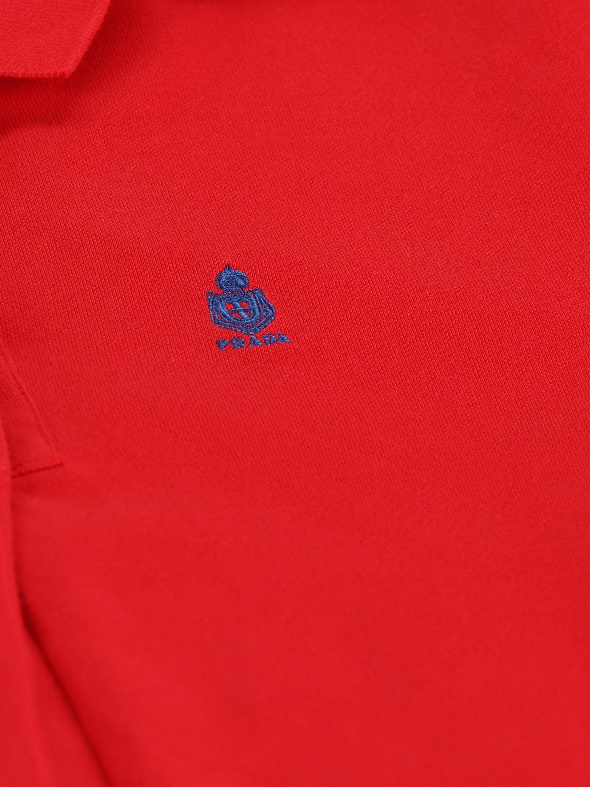 Polo in cotone. 39669R 19OVF0011 PRADA 