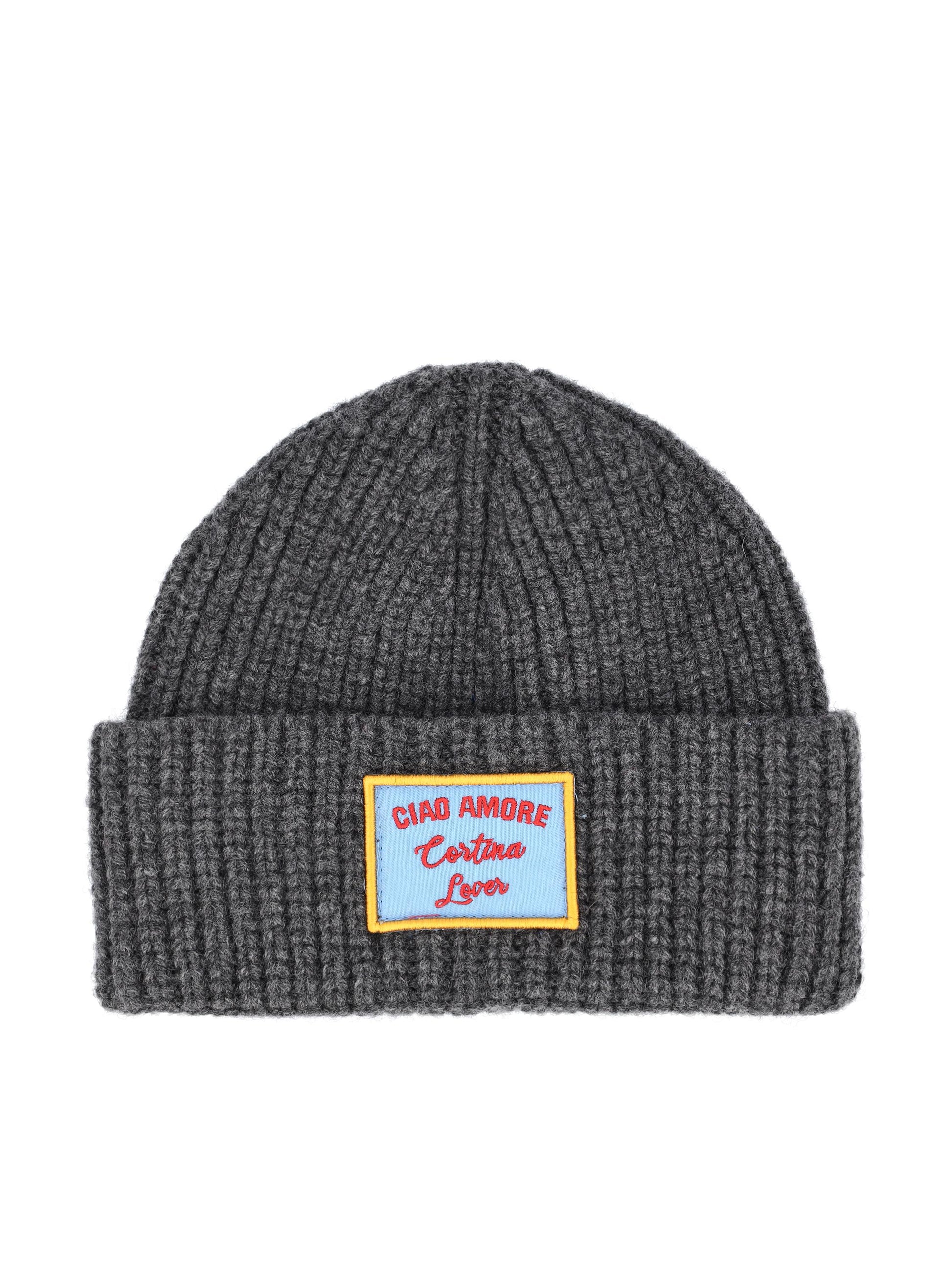 Cappello in lana e cashmere "Ciao Amore Cortina Lover" F25EM2831K 19 GIADA BENINCASA 