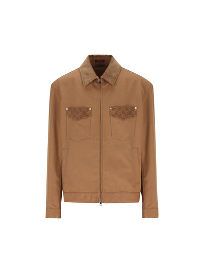 Giacca realizzata in cotone. 854304 ZAUJI2630 GUCCI 