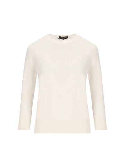 Girocollo realizzato in cashmere. FAM9050 1000 LORO PIANA 