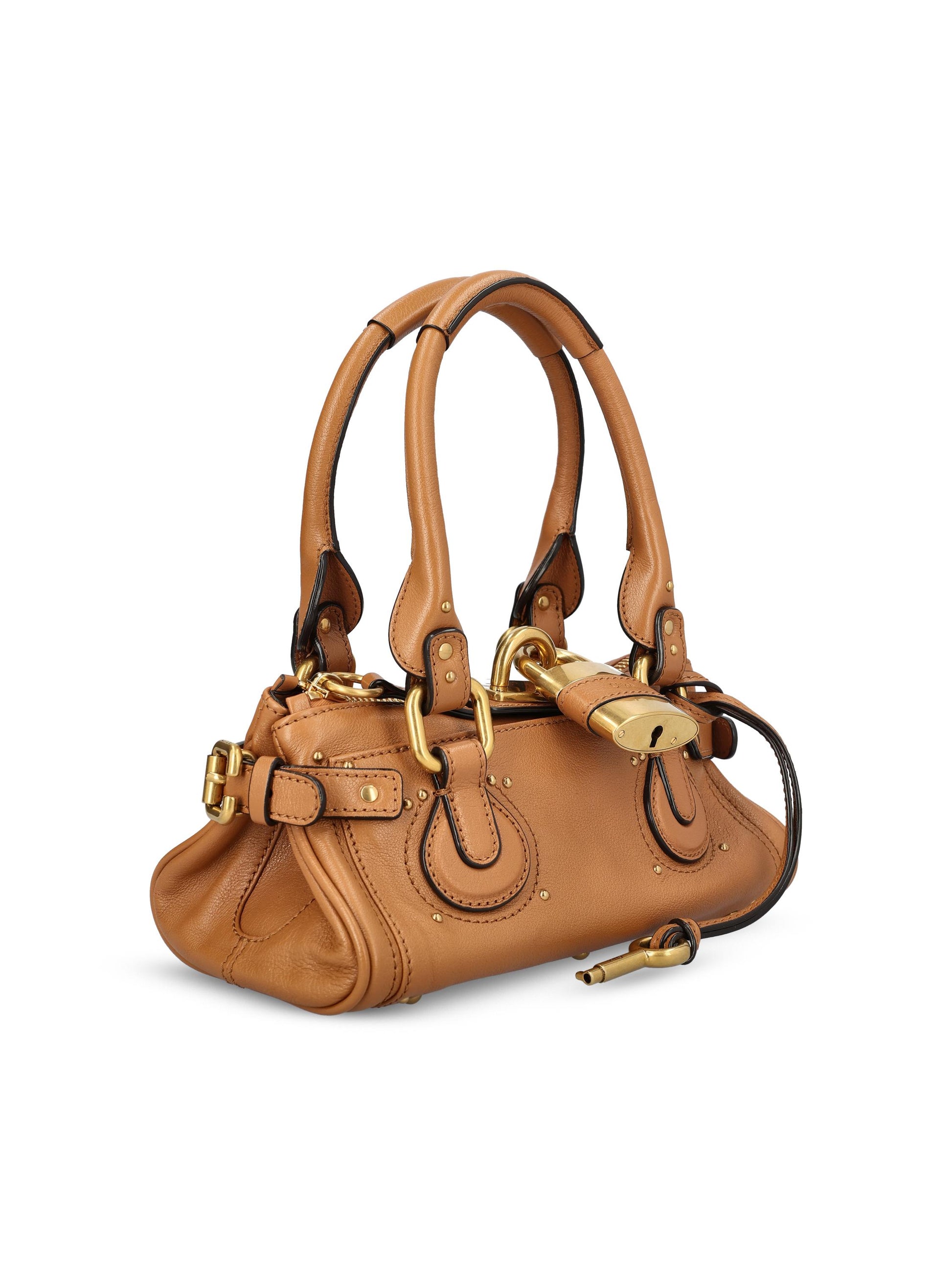 Borsa Paddington piccola in pelle granata CH26SS805P75 209 CHLOE' 