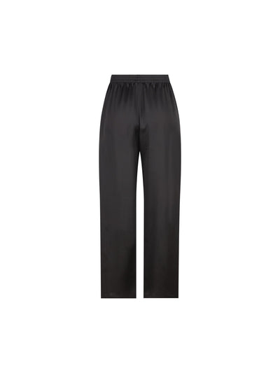 Pantaloni realizzati in seta 857172 Y7G271000 SAINT LAURENT 