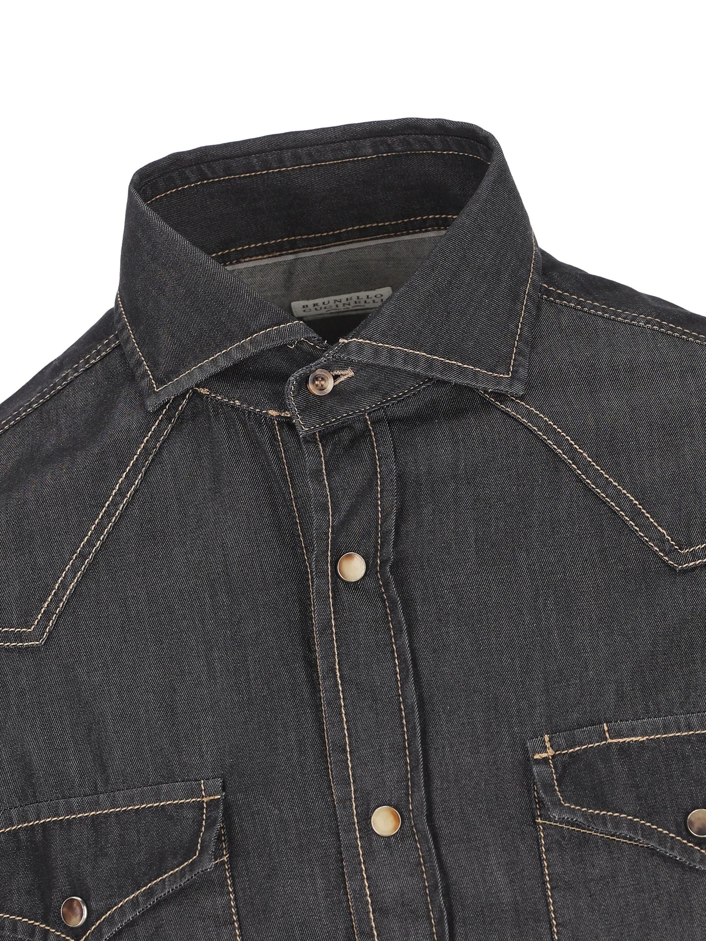 Camicia realizzata in cotone. MR6834008 CYL88 BRUNELLO CUCINELLI 