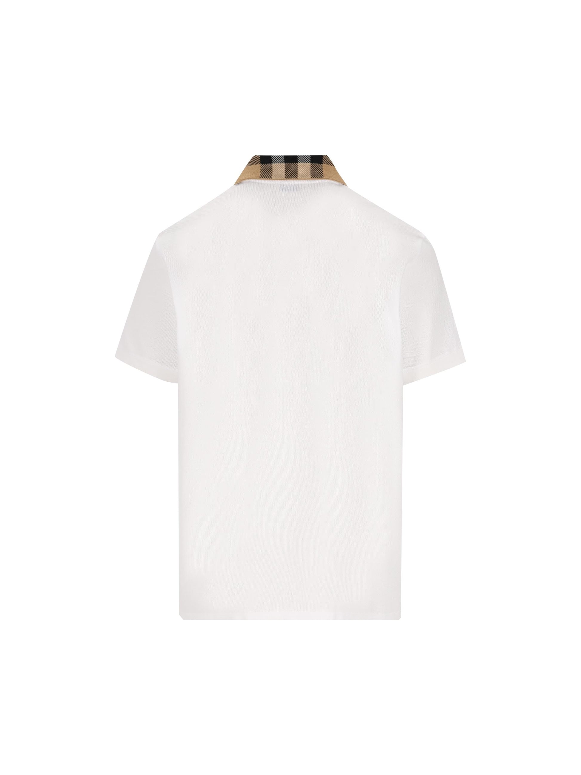 Polo slim in cotone 8071621 A1464 BURBERRY 