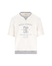 Maglia realizzata in cotone e lino. MR8313378G CTQ27 BRUNELLO CUCINELLI 