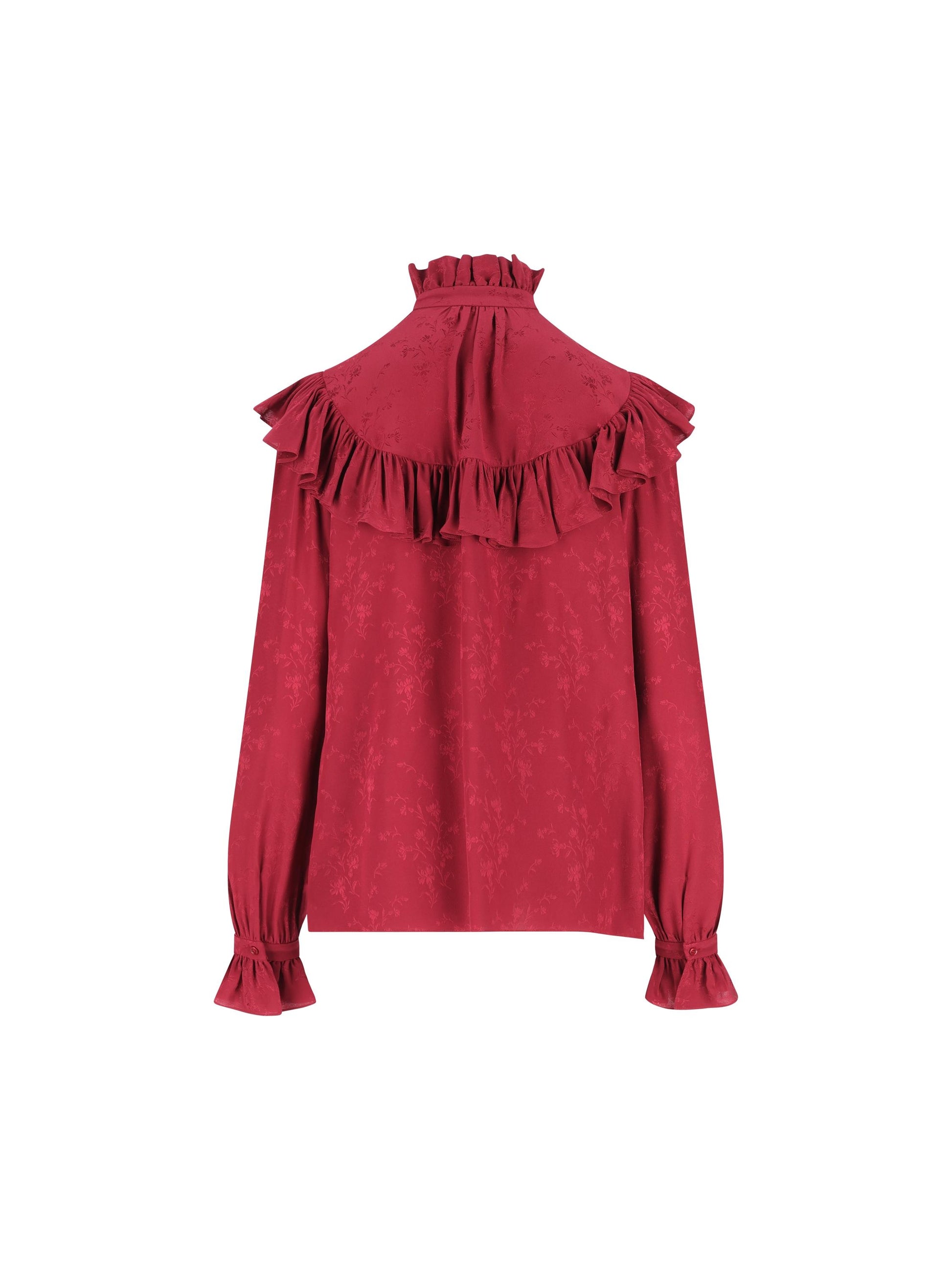 Camicia realizzata in seta. 831783 Y4K356067 SAINT LAURENT 