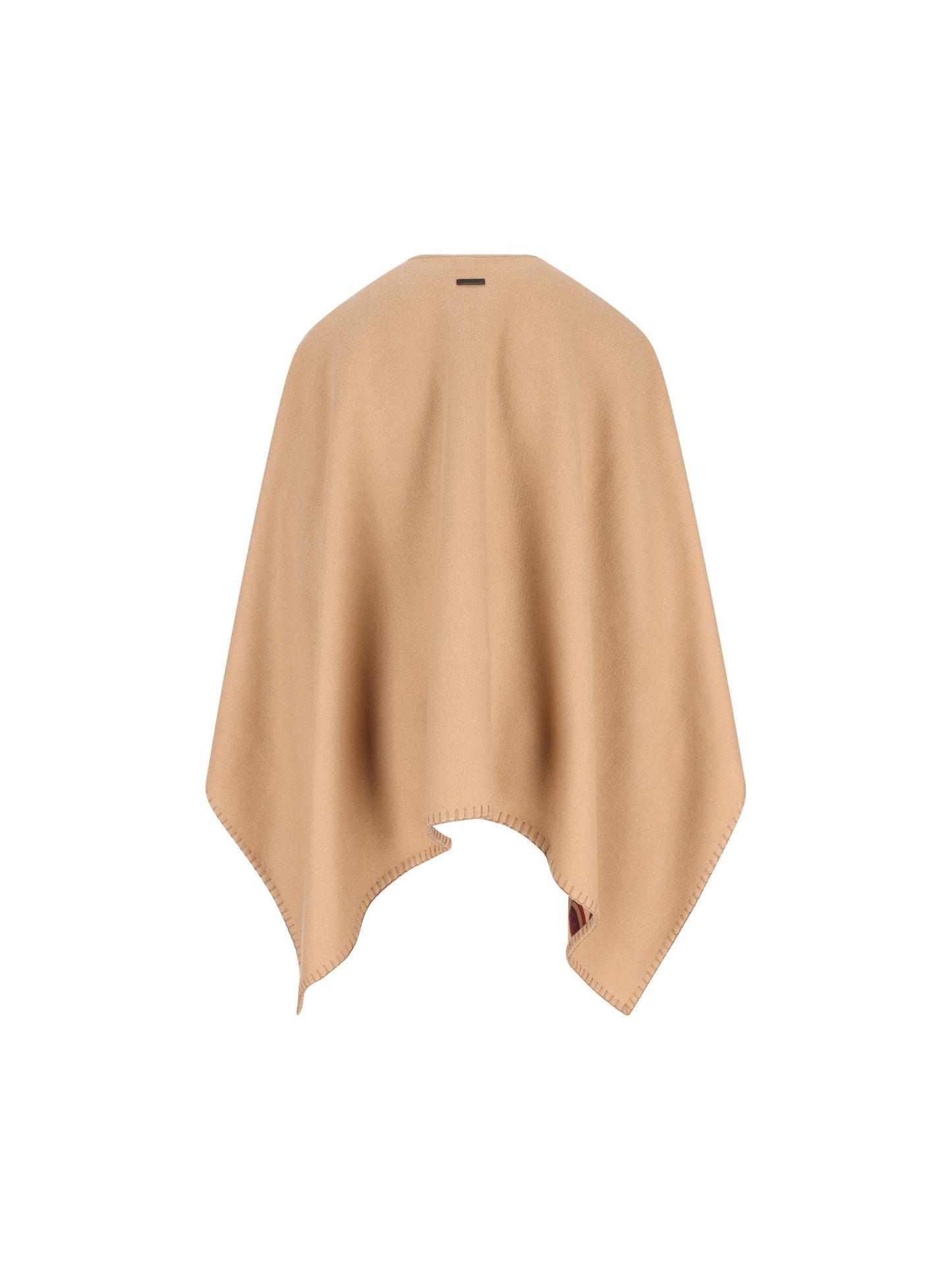 Cappa reversibile realizzata in cashmere e lana. 320963 779395002 SALVATORE FERRAGAMO 