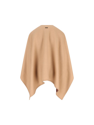 Cappa reversibile realizzata in cashmere e lana. 320963 779395002 SALVATORE FERRAGAMO 