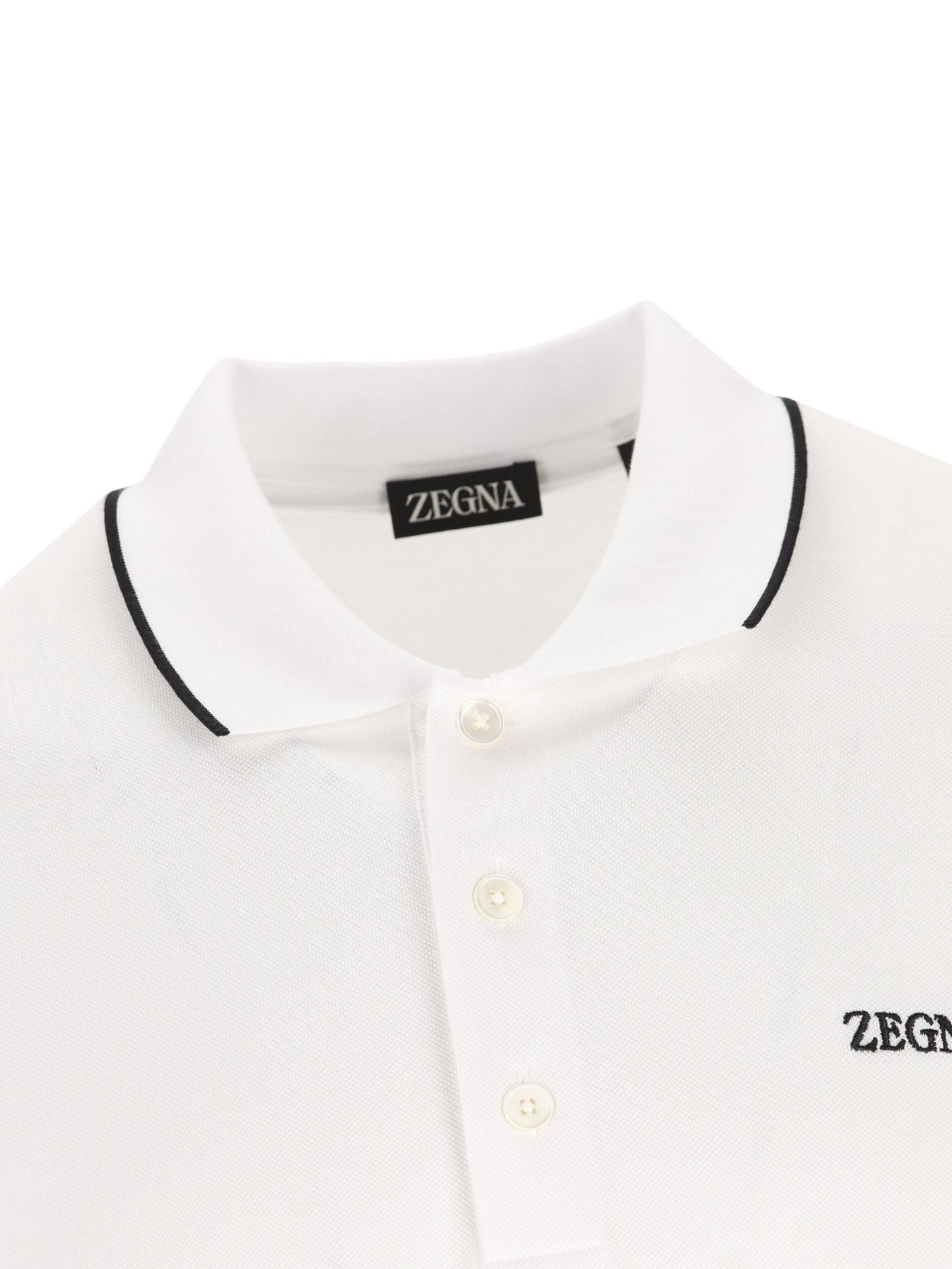 Polo realizzata in cotone. RE7358A5 B746N00 ZEGNA 