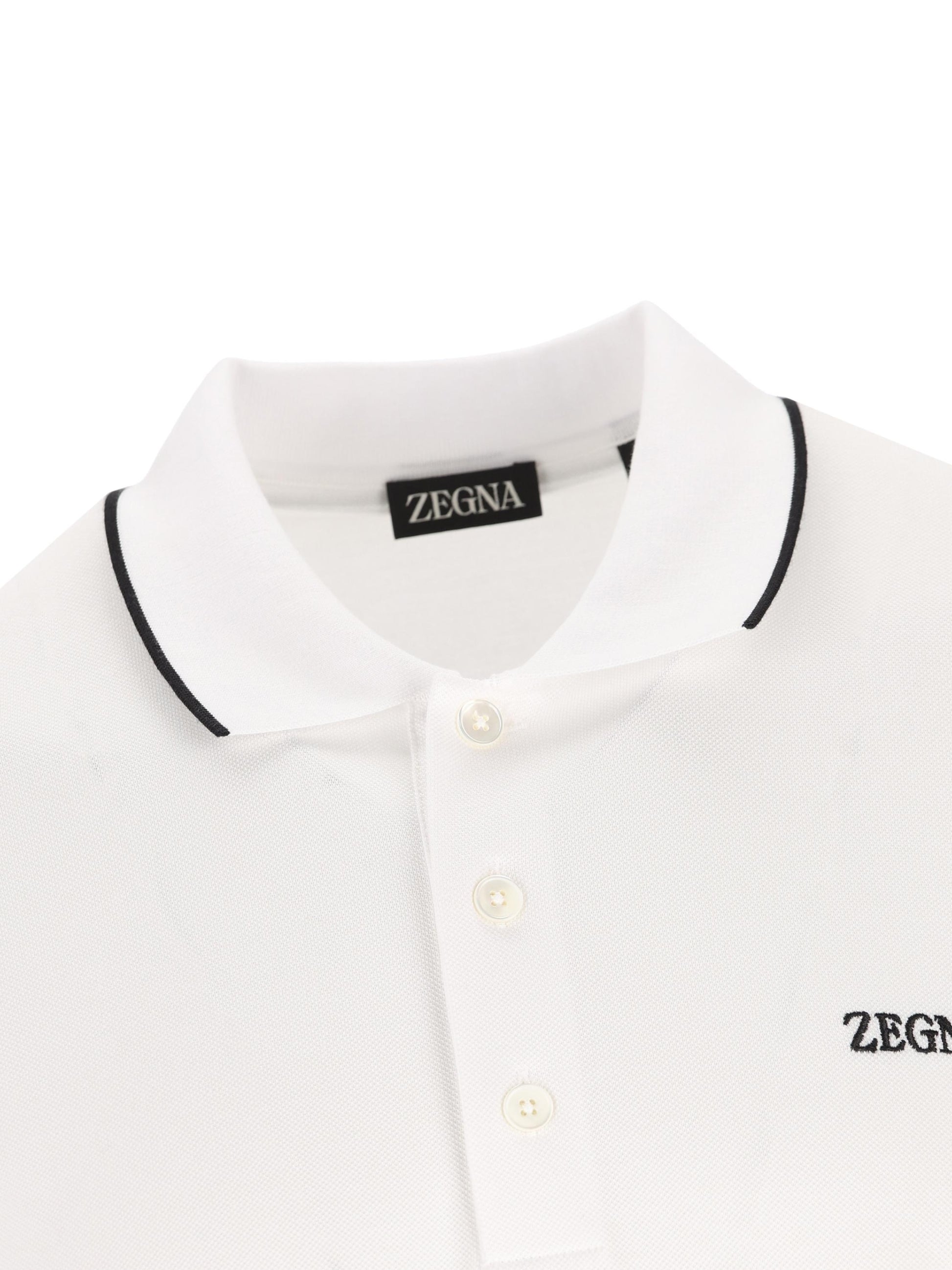 Polo realizzata in cotone. RE7358A5 B746N00 ZEGNA 