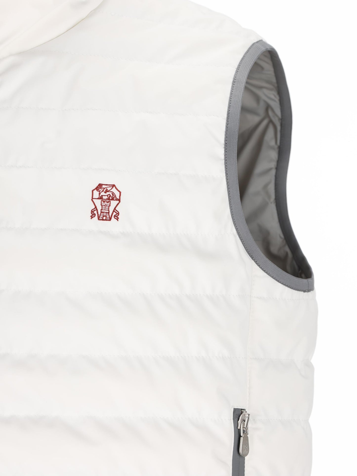 Gilet realizzato in poliammide ed elastan. MM49A7460G C1085 BRUNELLO CUCINELLI 