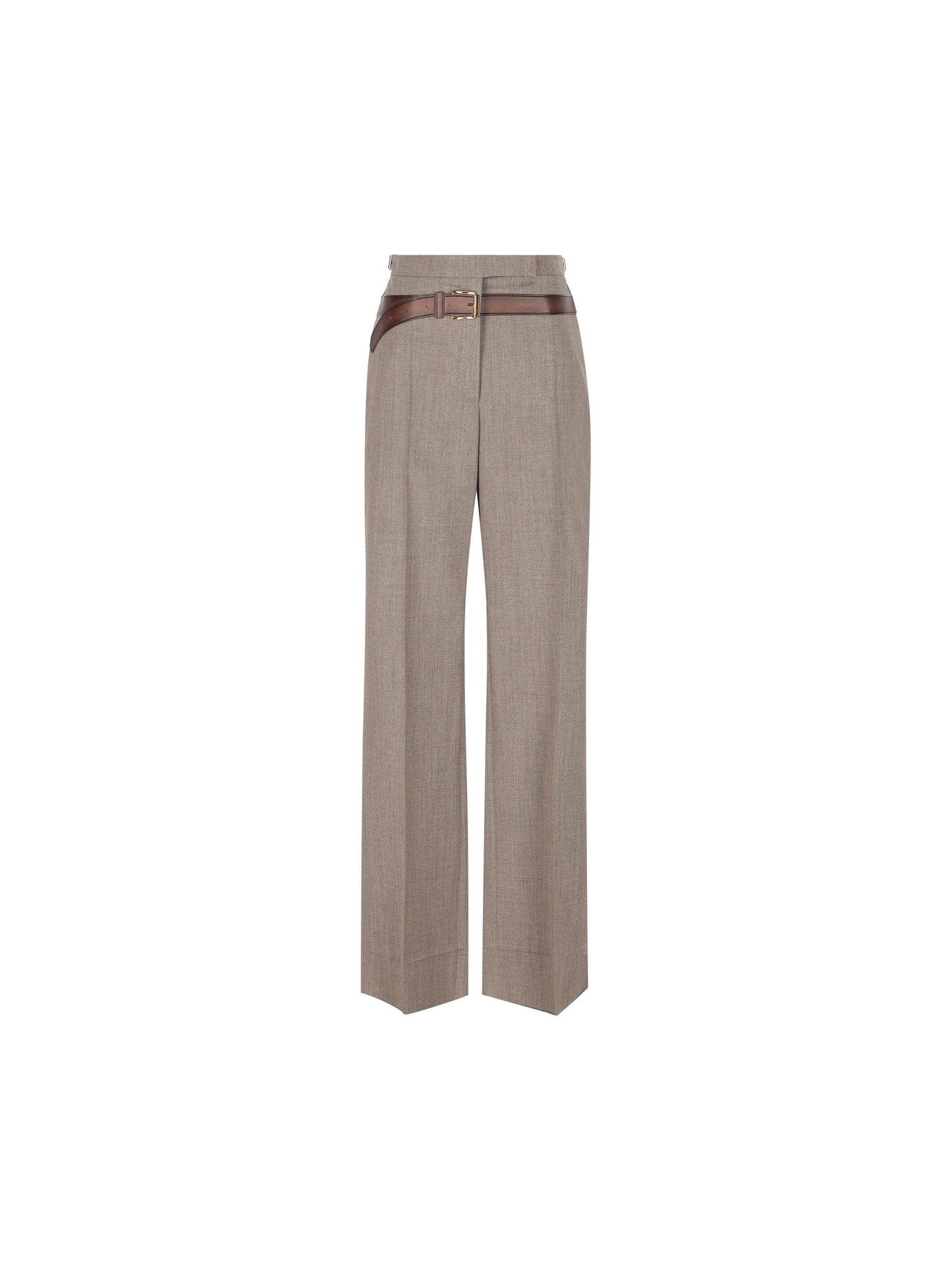 Pantaloni realizzati in lana vergine e poliestere riciclato. P242J 16NOF0572 PRADA 