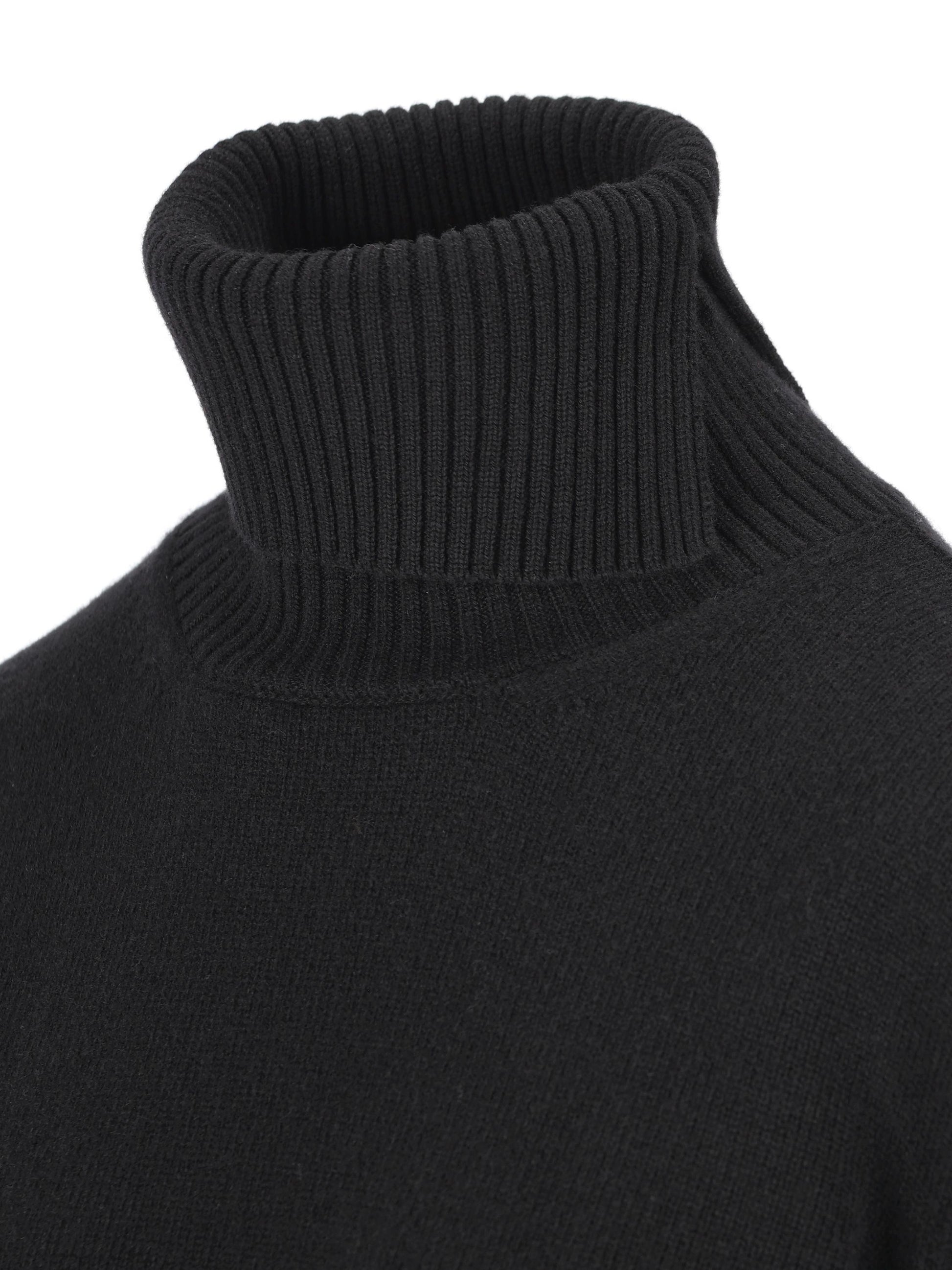 Maglione dolcevita in lana e cashmere BW90VE4ZSN 001 GIVENCHY 