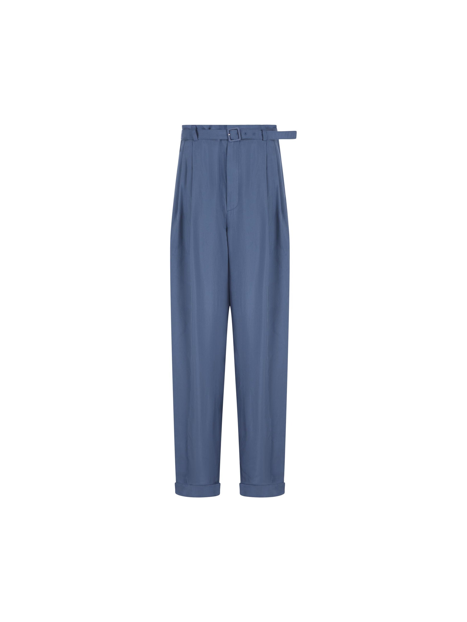 Pantaloni realizzati in seta. 862381 Y6J784812 SAINT LAURENT 