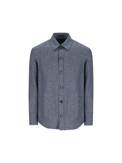 Overshirt realizzata in misto cashmere. UHV75A3 SOT52402 ZEGNA 
