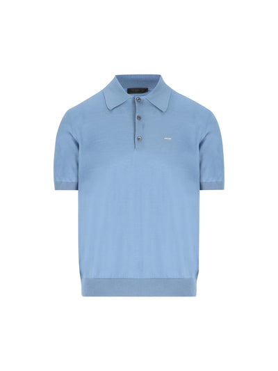 Polo realizzata in lana vergine. UMF148 18DYF0154 PRADA 