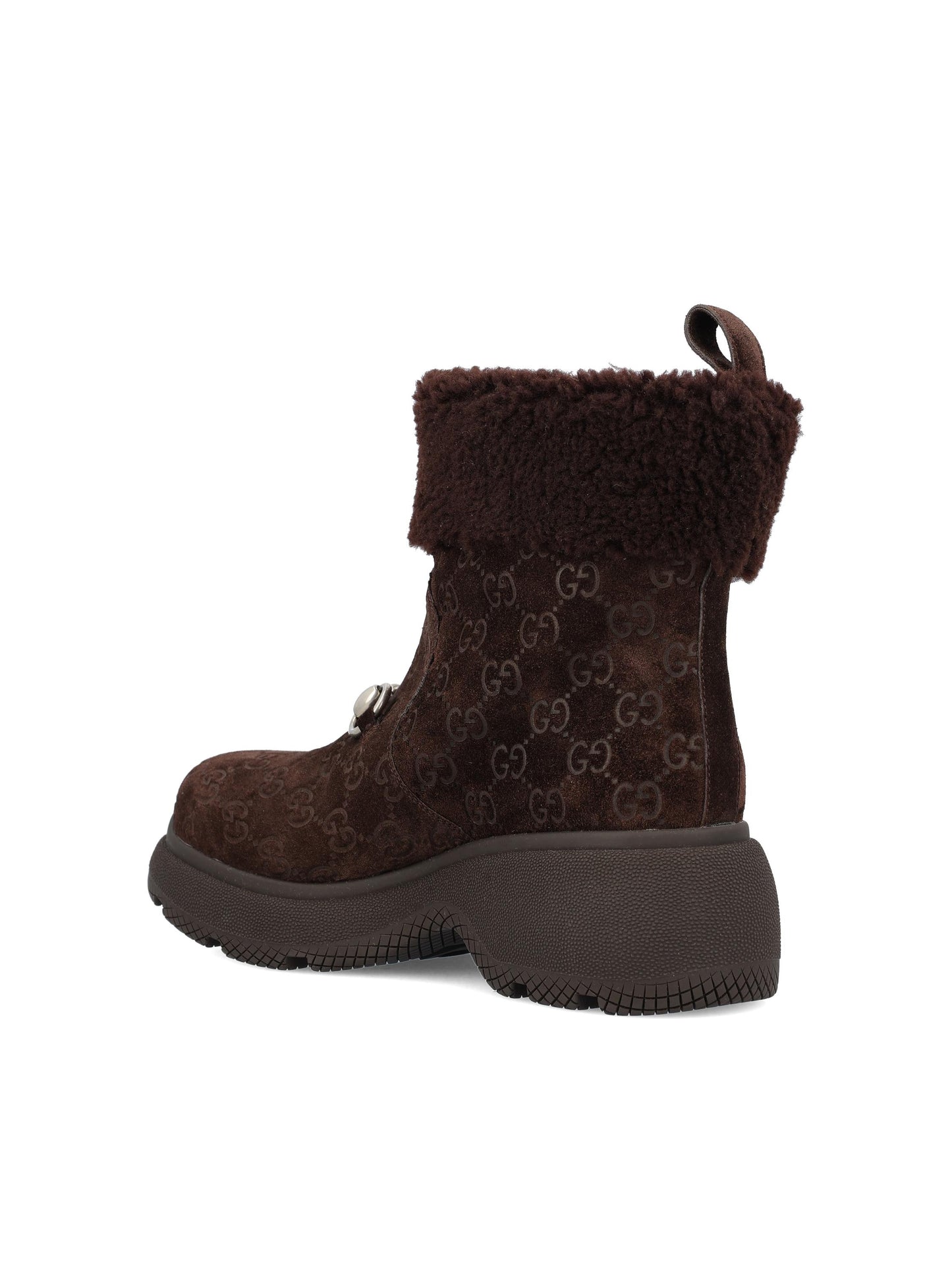 Stivali realizzati in pelle di vitello. 836570 AAE252042 GUCCI 