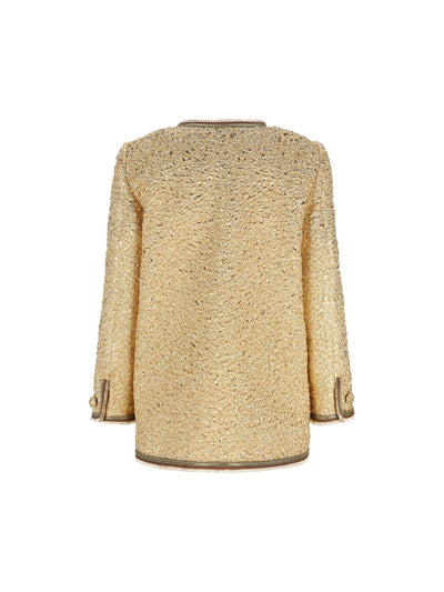 Caban in Jacquard Cloque. 8B3CJ4159WU G70 VALENTINO GARAVANI 