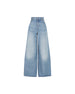 Jeans a gamba ampia e vita alta in denim CH26SDP02252 40R CHLOE' 