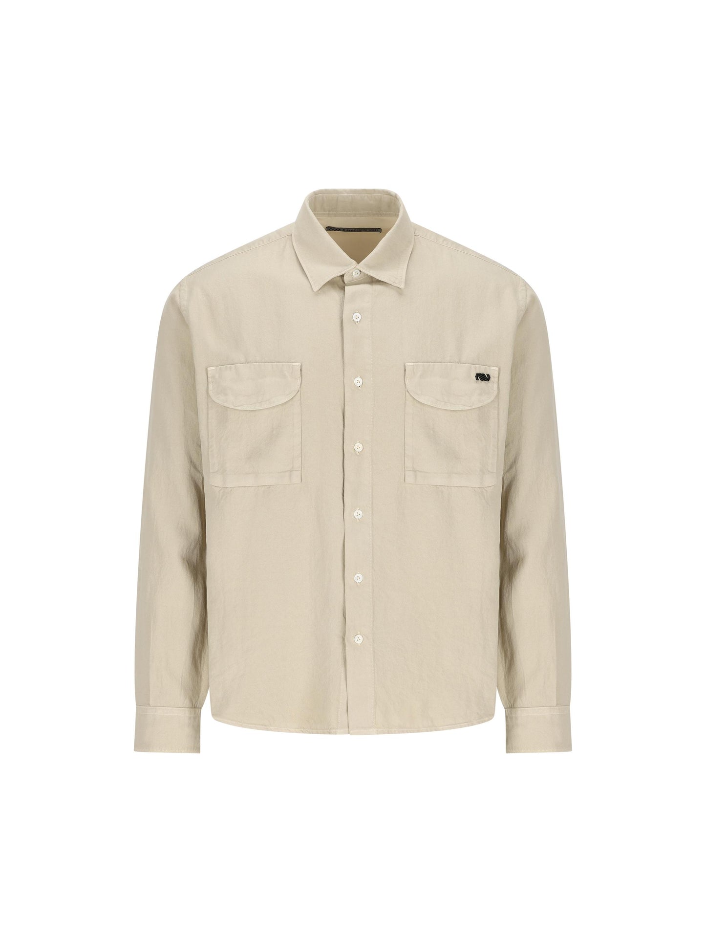 Camicia realizzata in lana vergine e cotone. MSH302A11 0638O310 MASSIMO OSTI STUDIO 
