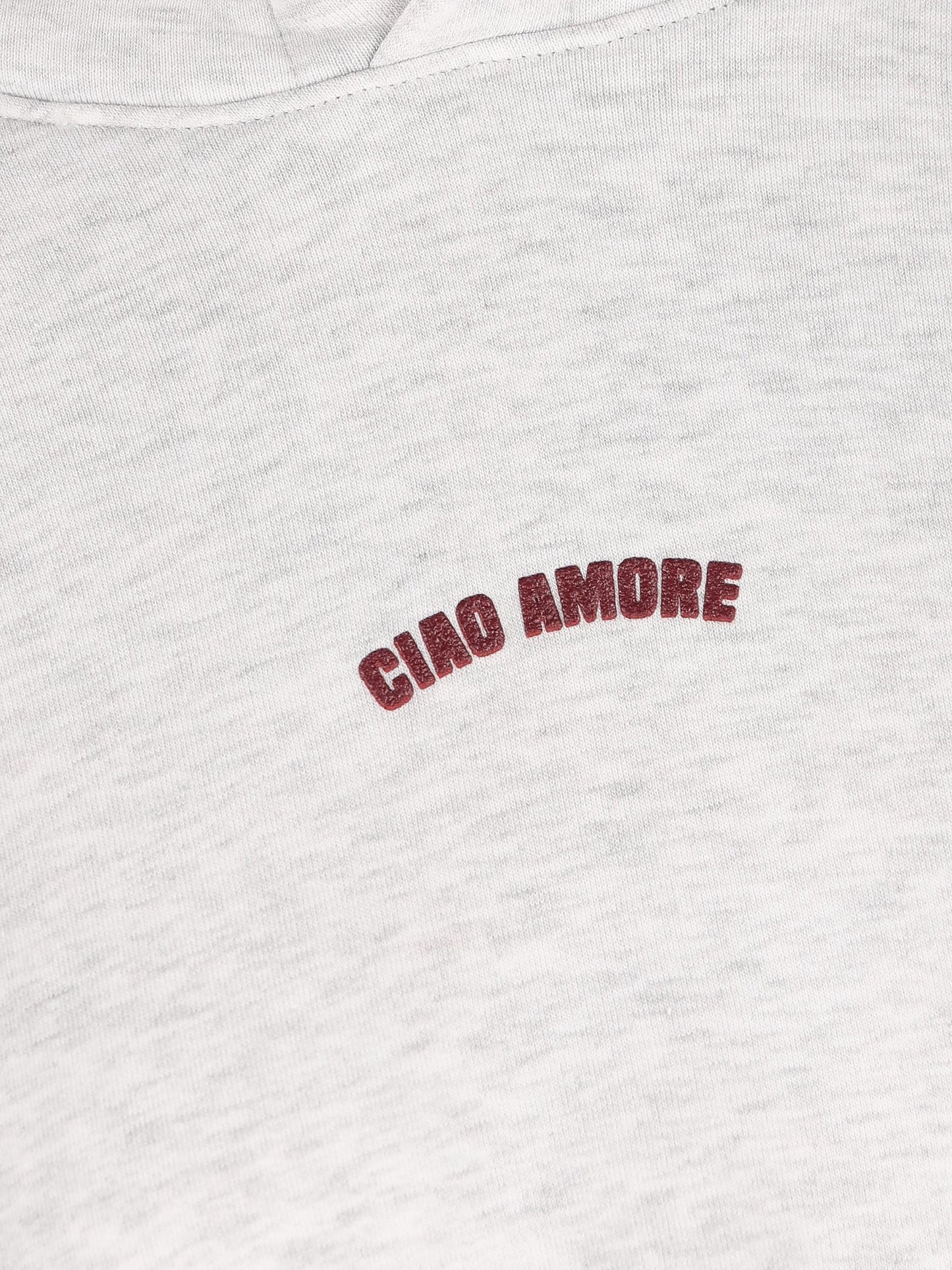 Felpa con cappuccio Ciao Amore Cortina Lover F25ET2322K 38 GIADA BENINCASA 