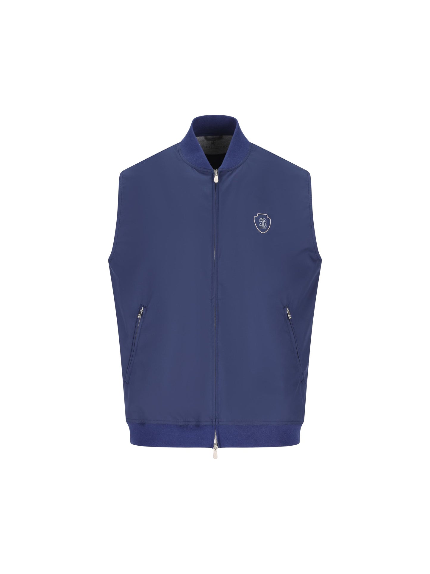 Gilet realizzato in poliestere. MB4229083T C010 BRUNELLO CUCINELLI 