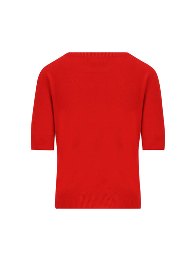 Maglia realizzata in cashmere. V36614 FUOCO VANISE' 