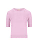 Maglia realizzata in cashmere. V36614 QUARZO ROSA VANISE' 