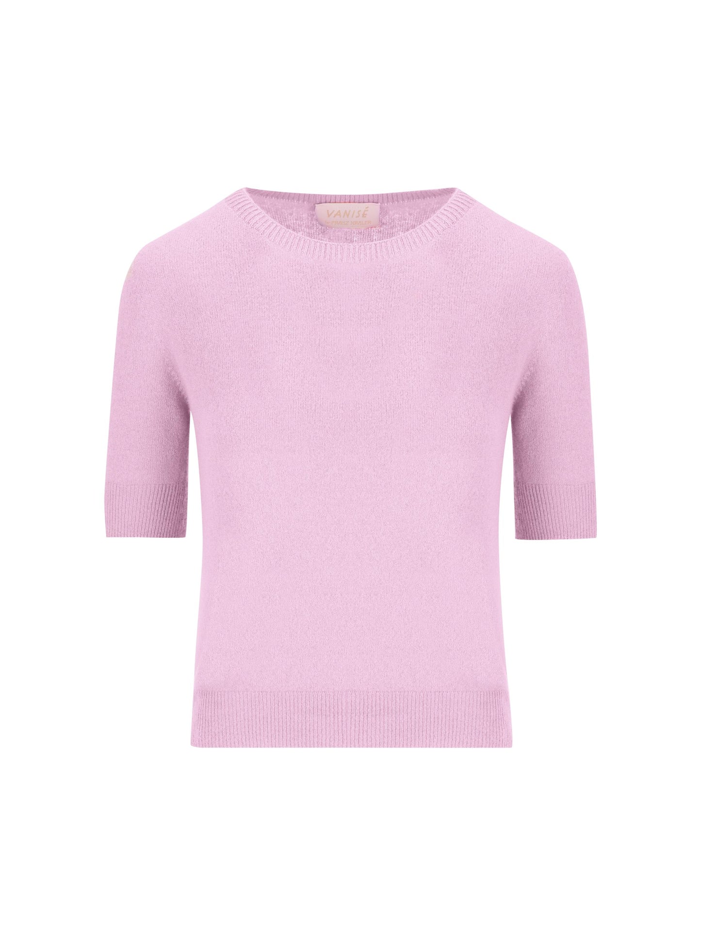 Maglia realizzata in cashmere. V36614 QUARZO ROSA VANISE' 