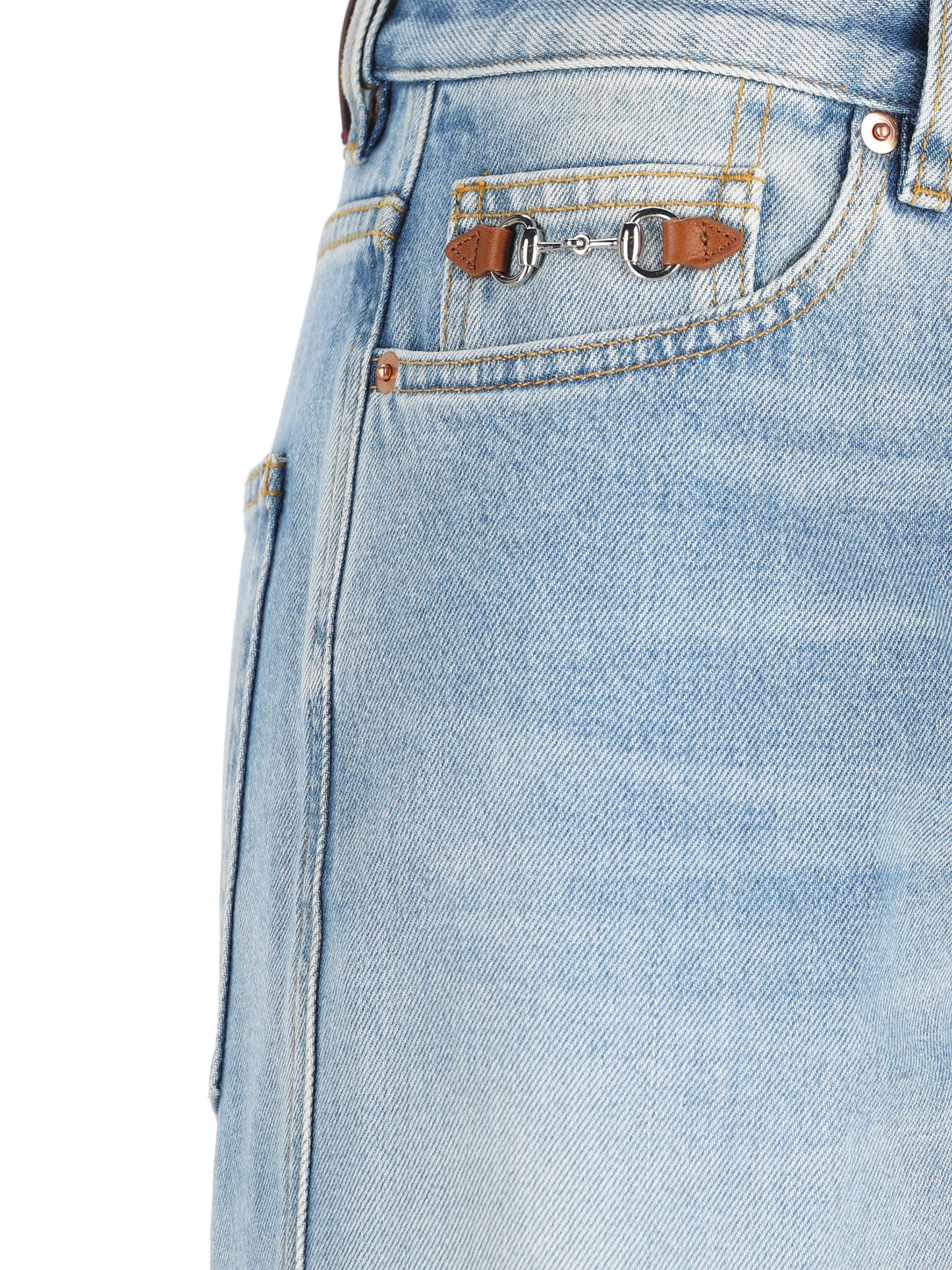 Jeans realizzati in cotone. 852212 XDDDA4011 GUCCI 