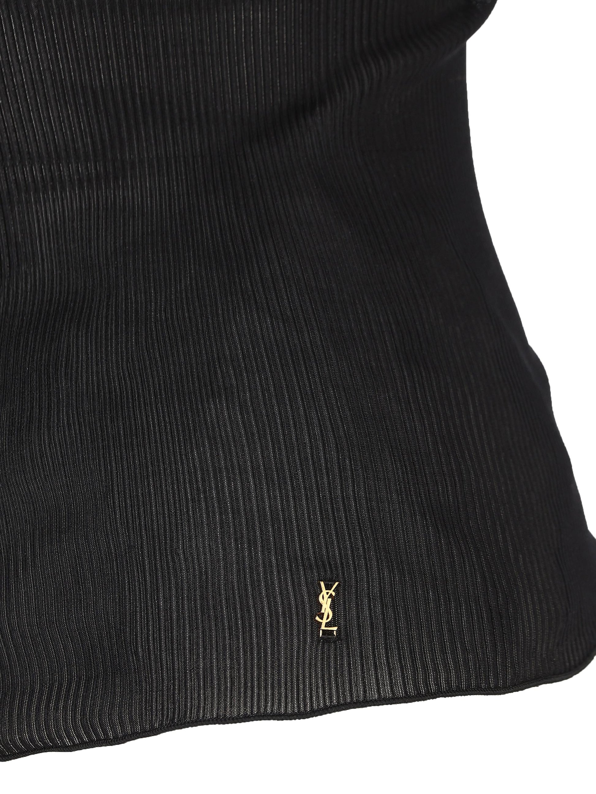 Top realizzato in seta. 867257 Y37SM1000 SAINT LAURENT 