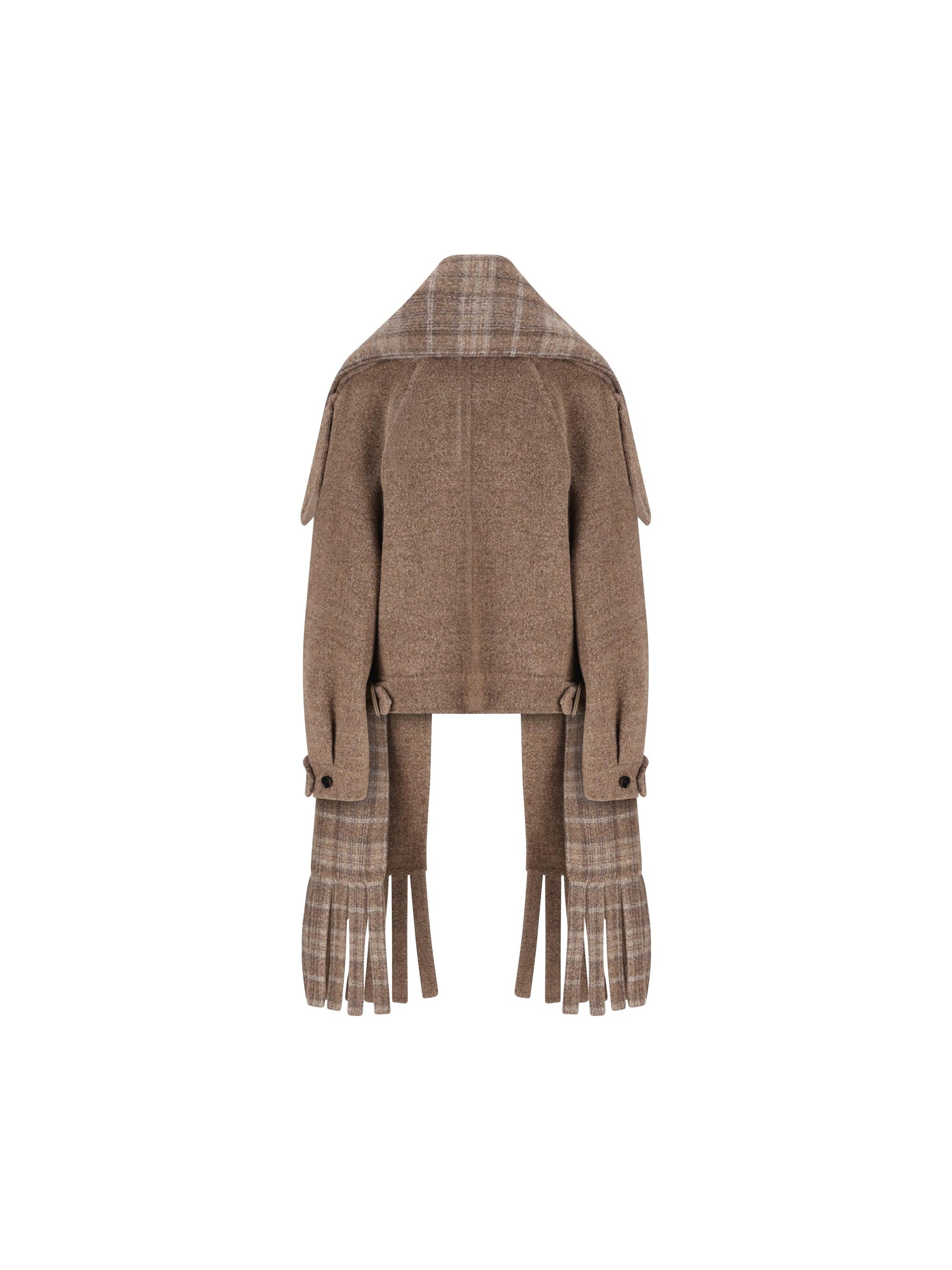 Giacca realizzata in misto lana. 8114465 C3822 BURBERRY 