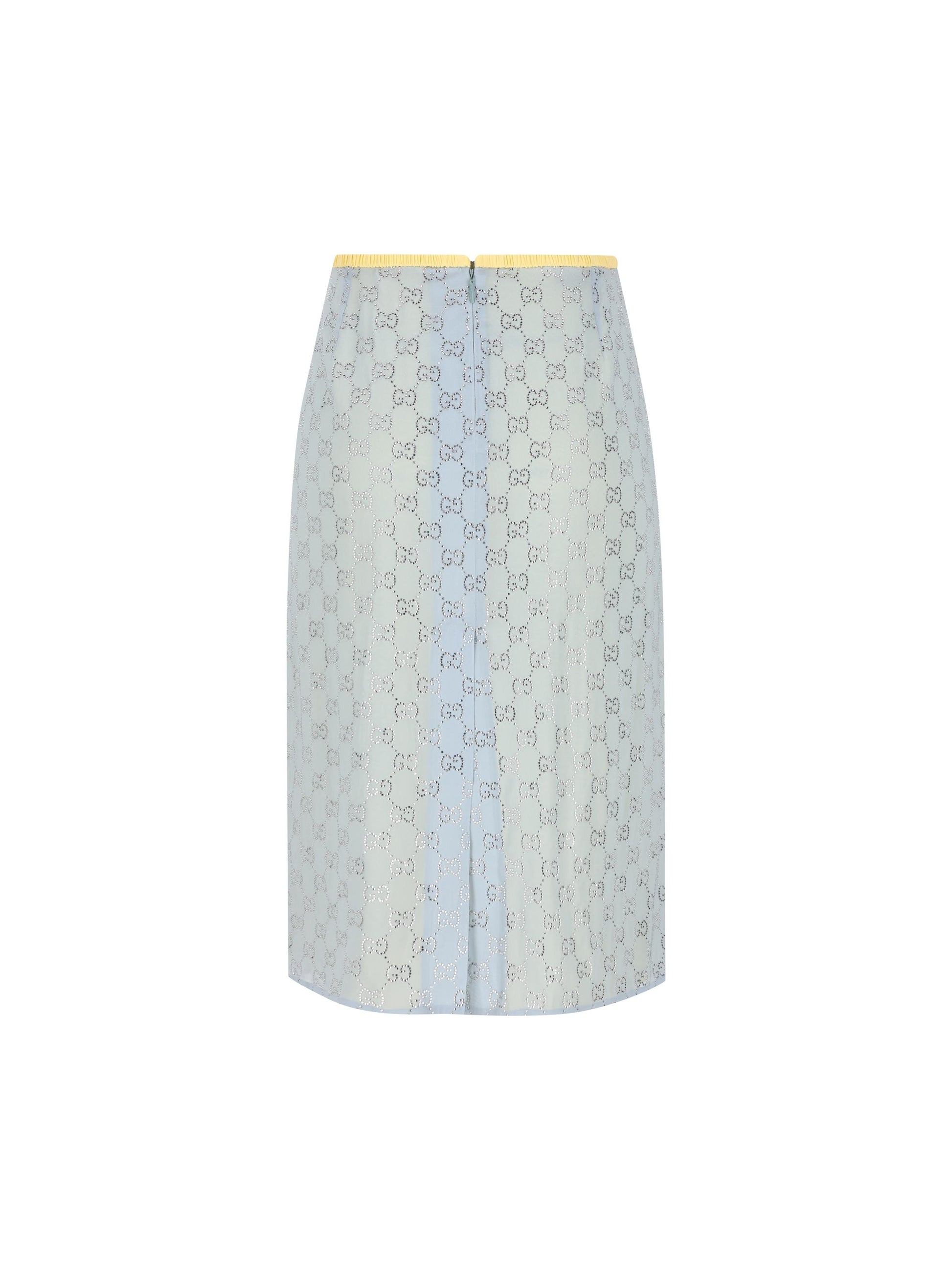 Gonna realizzata in seta. 855496 ZARX24141 GUCCI 