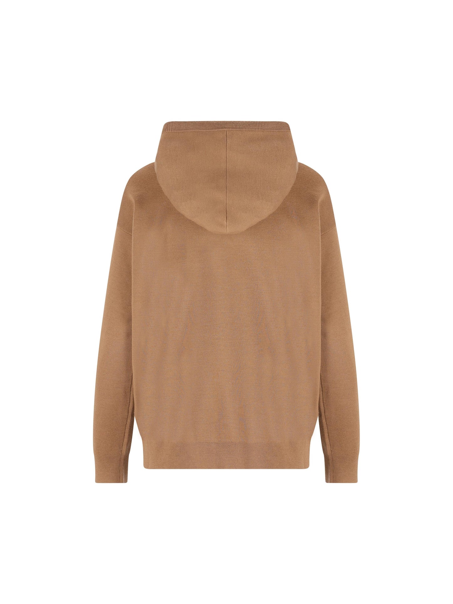 Felpa in Lana Vergine con Cappuccio e Logo in Velluto 2521366222600 013 MAX MARA 