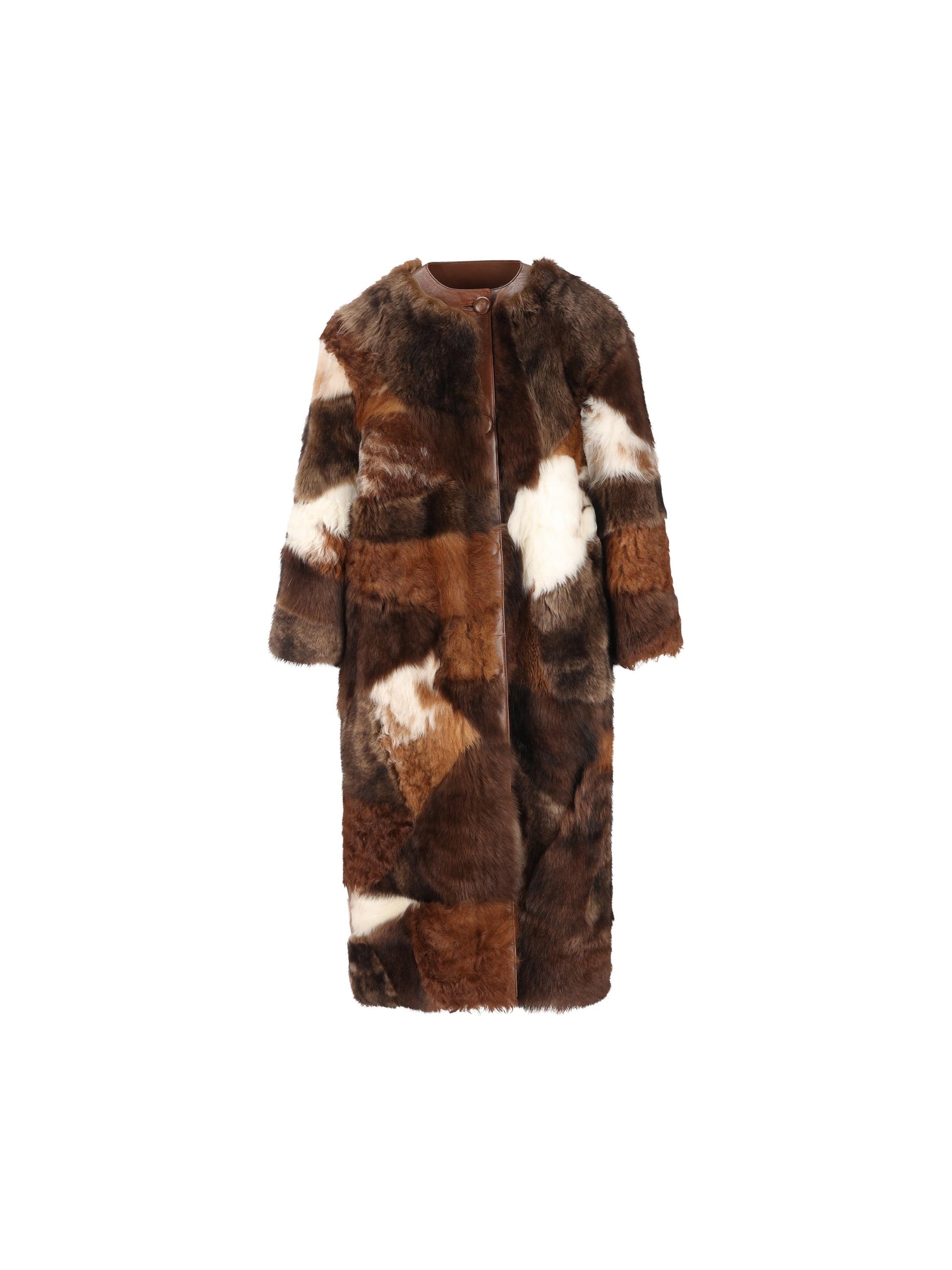 Cappotto realizzato in pelliccia di montone. 56A194 170TF0IDS PRADA 