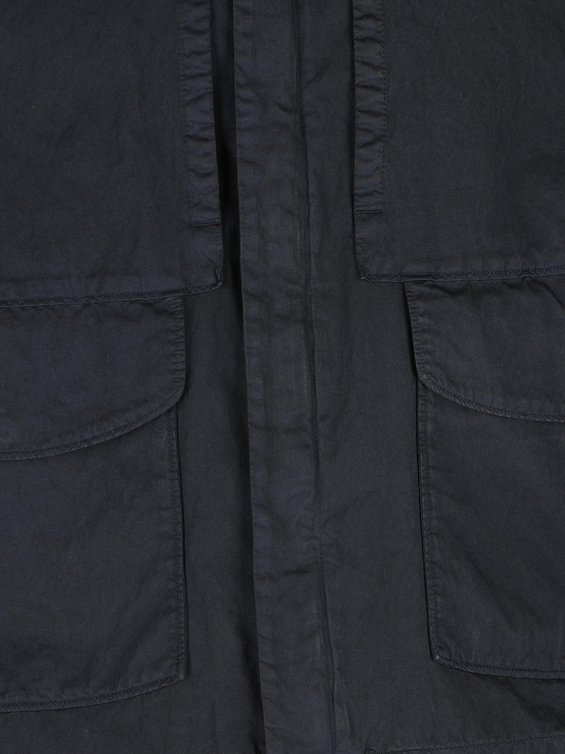 Overshirt realizzata in cotone e poliammide. MOS102A11 0500G888 MASSIMO OSTI STUDIO 