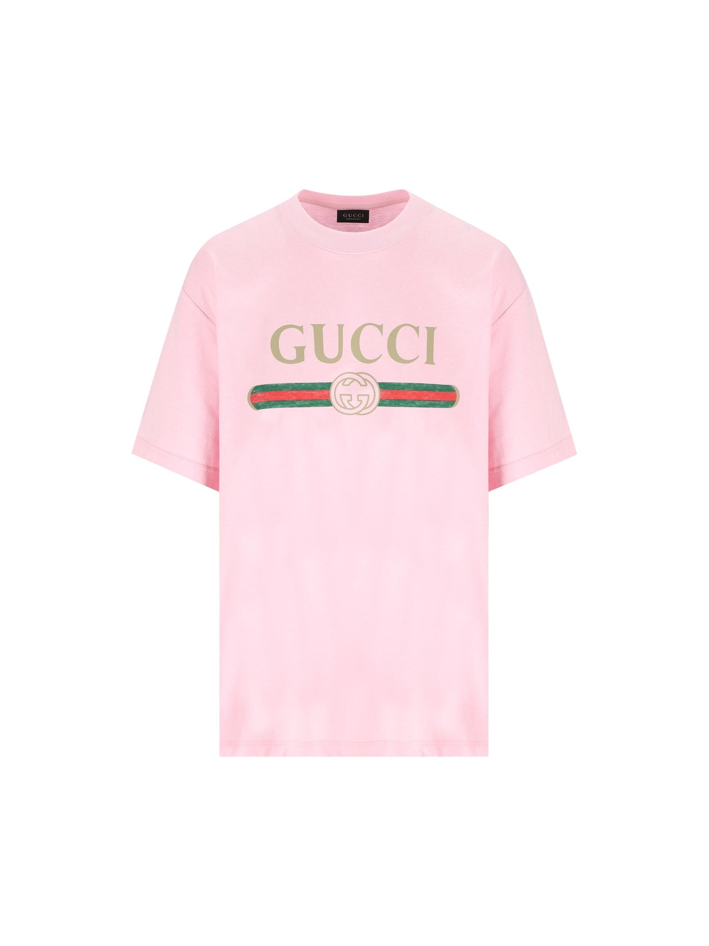 T-Shirt realizzata in cotone e seta. 865015 XJHUF5031 GUCCI 