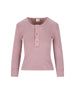 Camicia Henley aderente in jersey di cotone CH26SJH30185 50C CHLOE' 