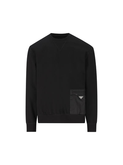 Felpa realizzata in viscosa e poliammide. UJL179 1YSZF0002 PRADA 