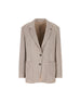 Giacca in maglia di cotone e viscosa Sparkling costa inglese con monile M0AZT7511 CXB87 BRUNELLO CUCINELLI 