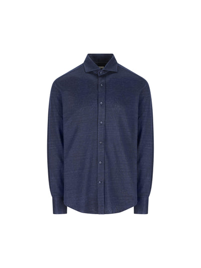 Camicia realizzata in lino e cotone. MR8276686 C006 BRUNELLO CUCINELLI 