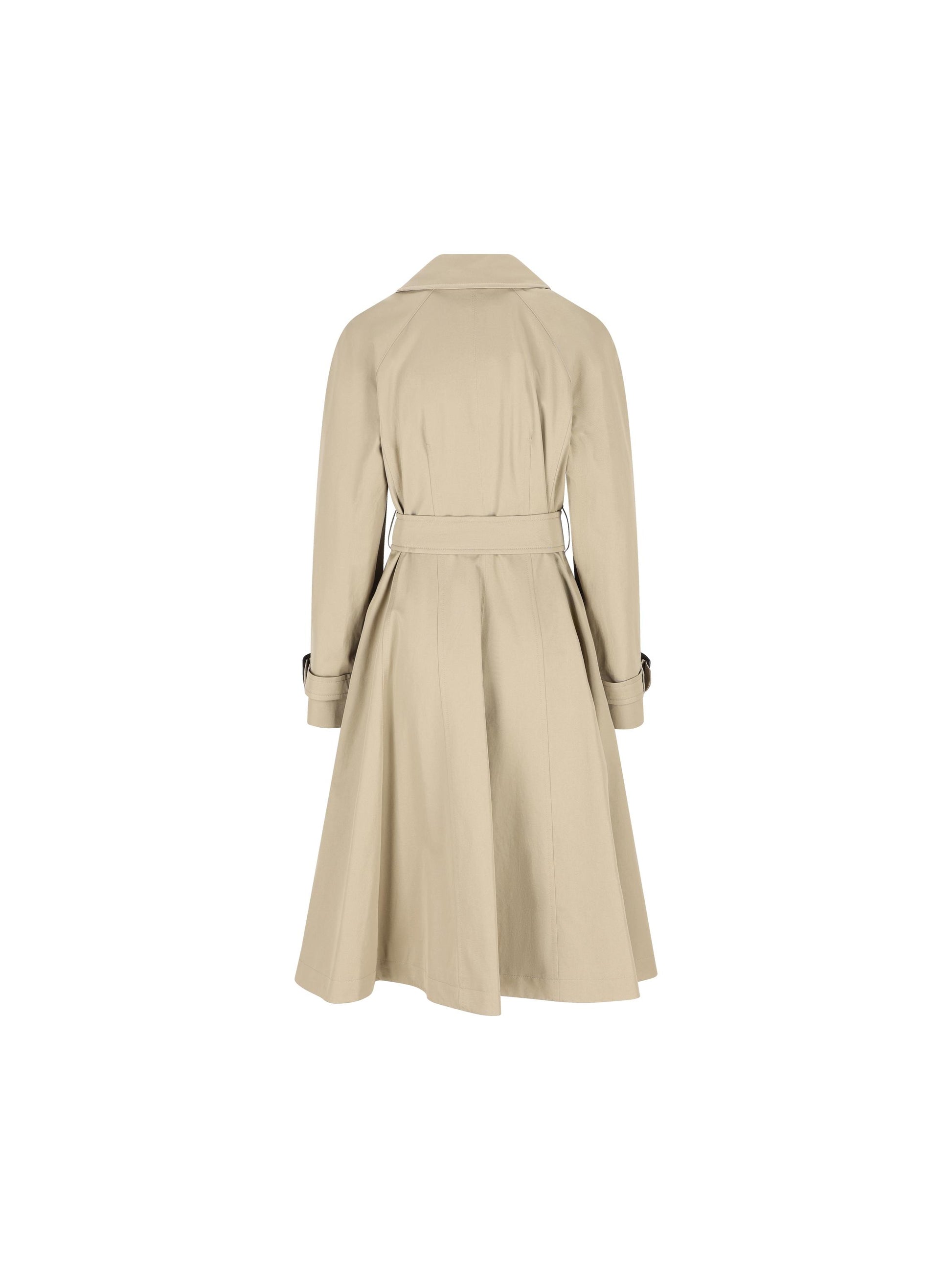 Car Coat Ellingham Fit-and-Flare in gabardine 8115037 C2247 BURBERRY 