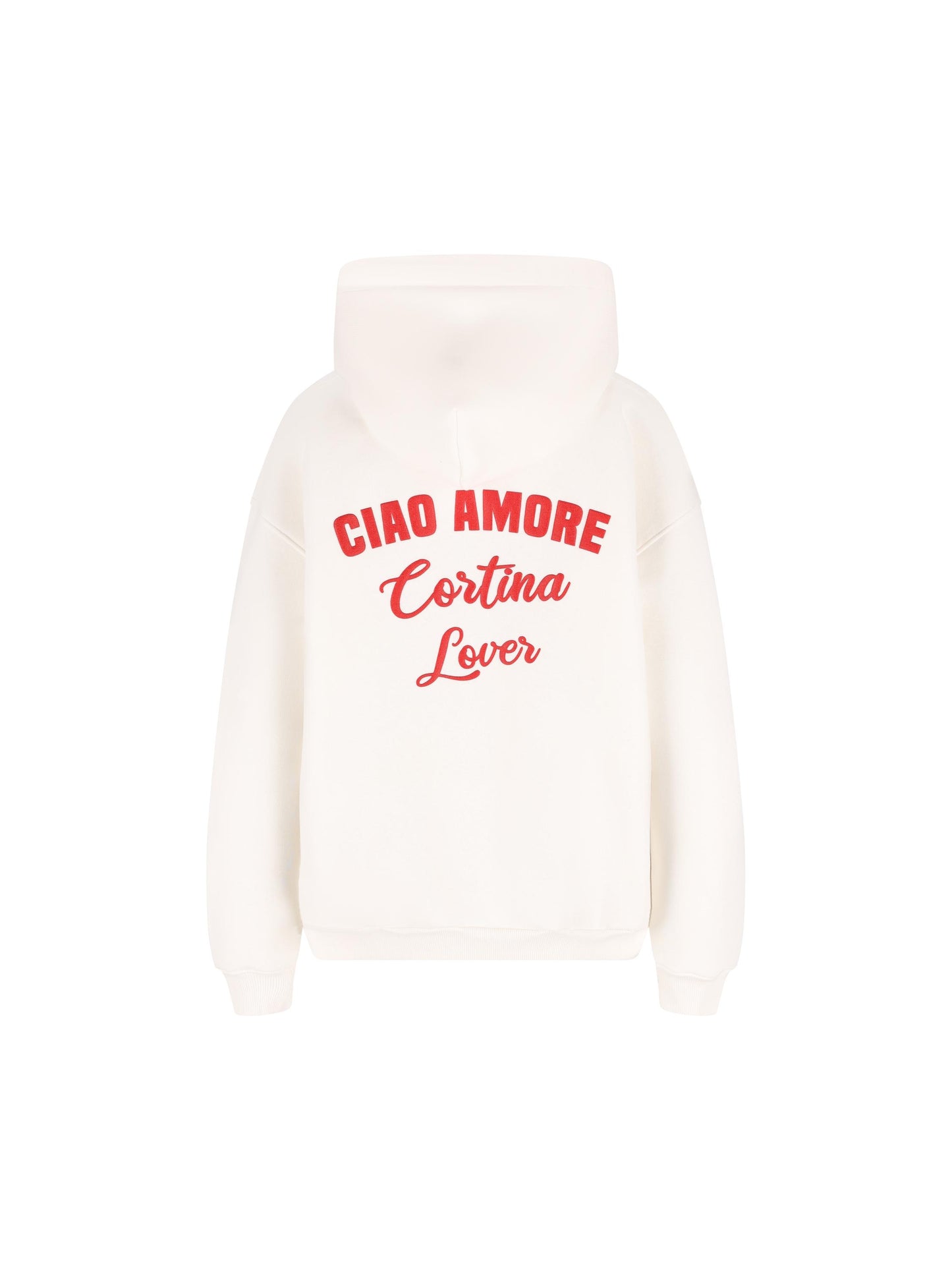 Felpa con cappuccio Ciao Amore Cortina Lover F25ET2322K 01 GIADA BENINCASA 