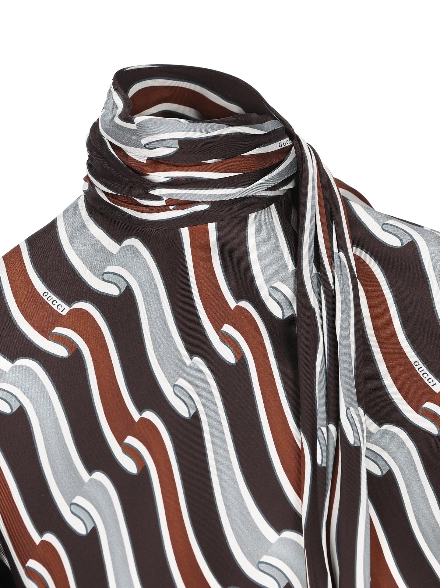 Camicia realizzata in seta. 858172 ZAUQM1010 GUCCI 