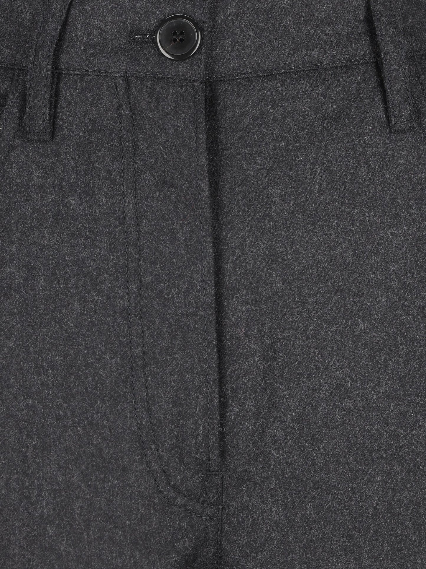 Pantaloni realizzati in lana vergine. P265J 11GZF0308 PRADA 