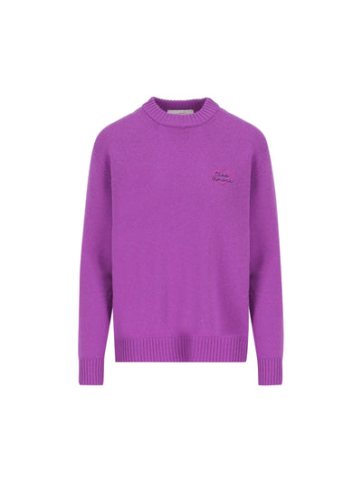 Pullover "Heartbeat" in cashmere. S25M10 08 GIADA BENINCASA 