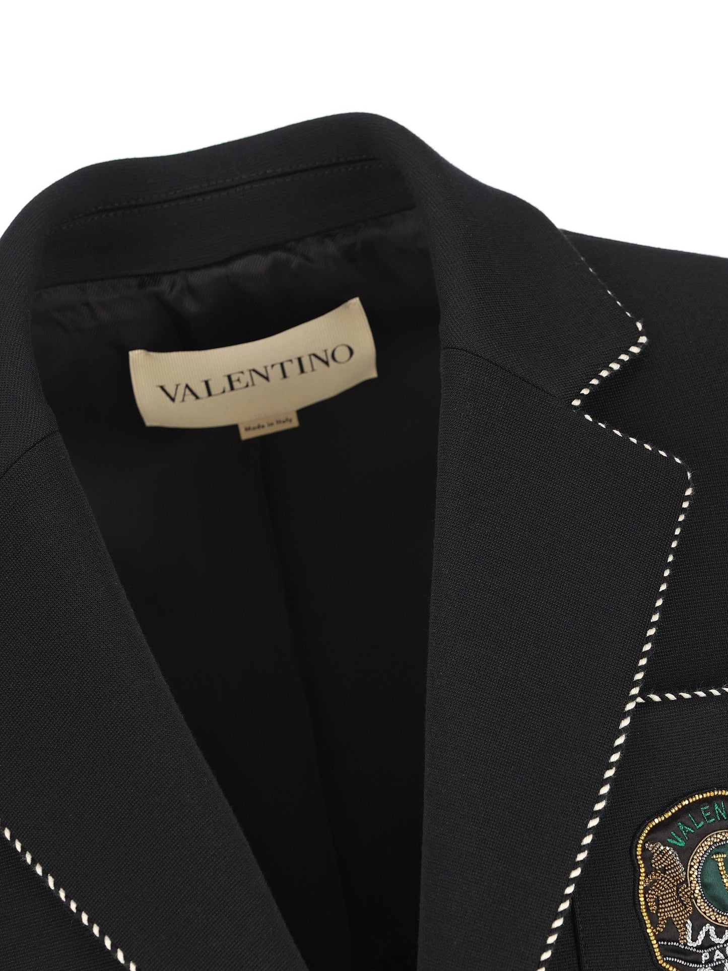 Giacca realizzata in lana. 8V3CEG76AWB 0NO VALENTINO GARAVANI 